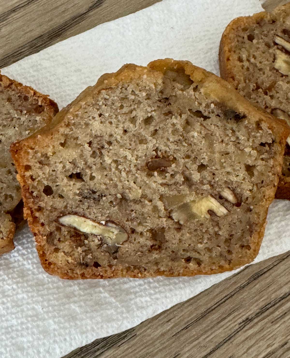 Honey Banana Bread Slice