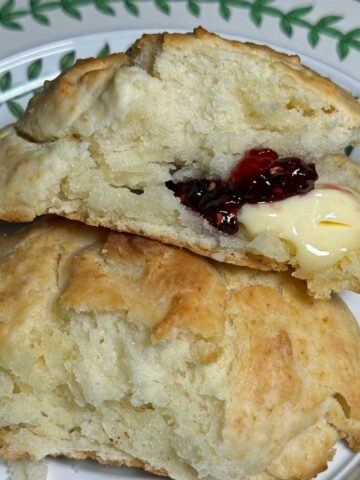 Small Batch Melted Butter Biscuits recipe
