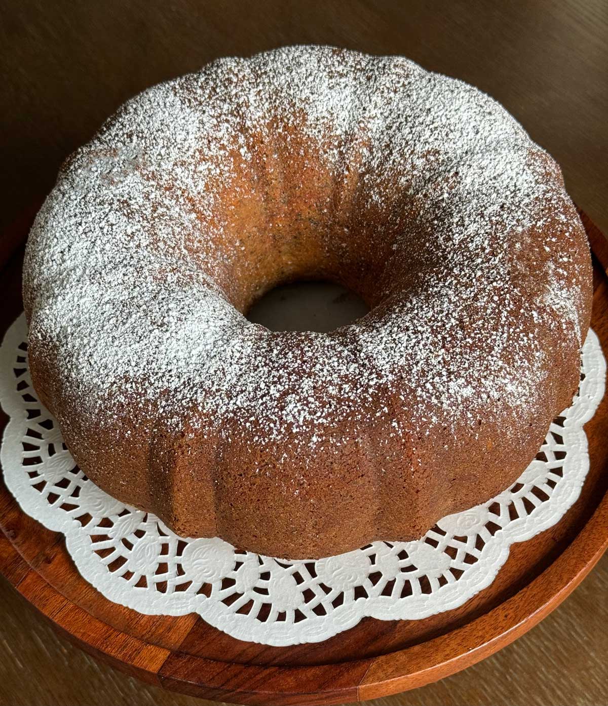 Poppyseed Pound Cake