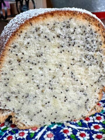 Poppy Seed Bundt Cake