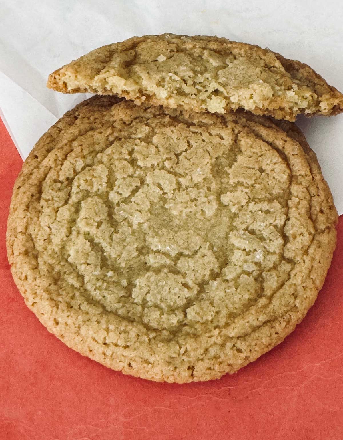 Chewy Cracked Top Brown Sugar Cookies