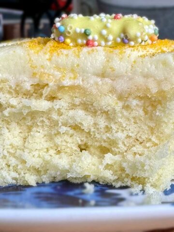 Mini Lemon Sheet Cake