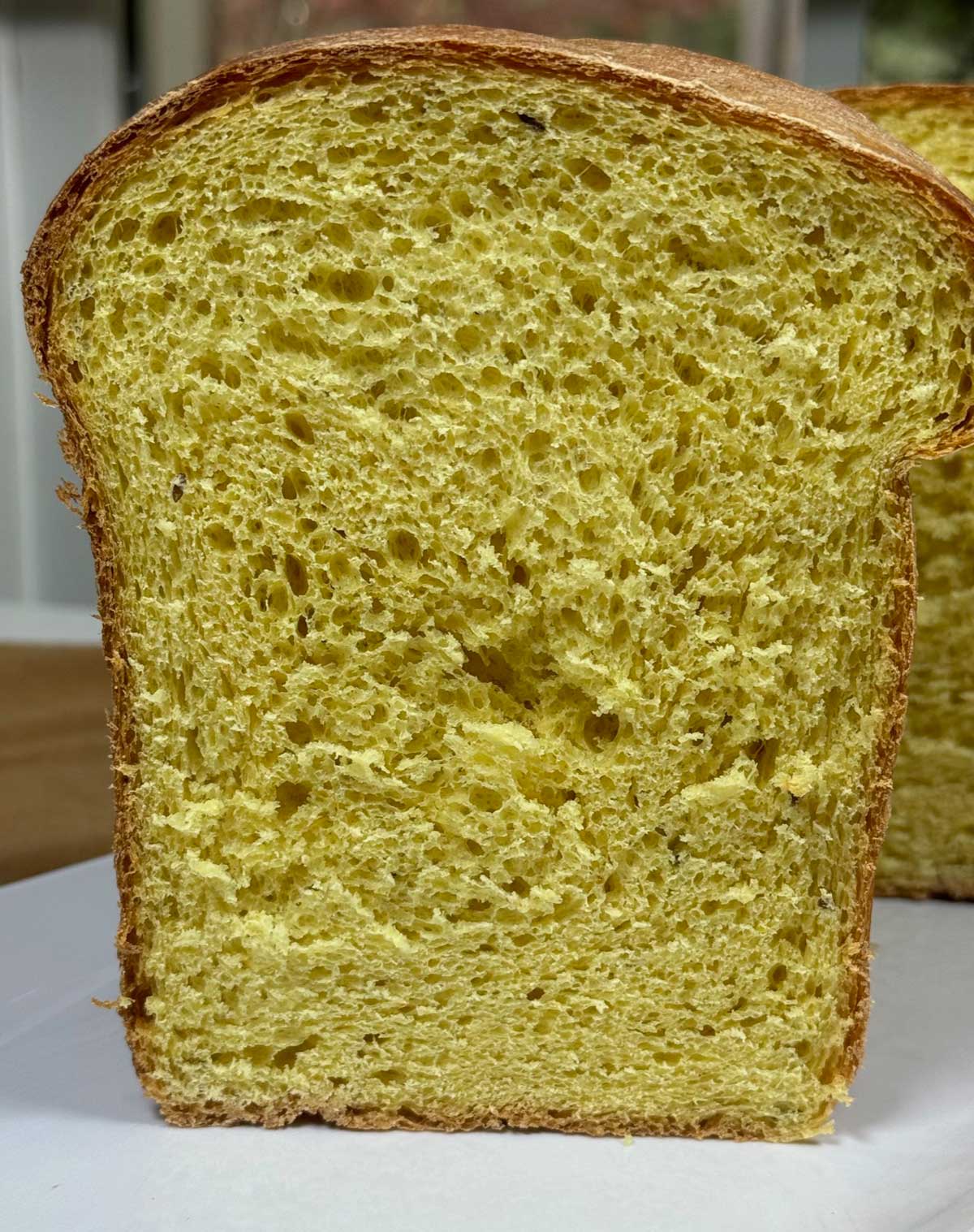 Big slice of dal bread