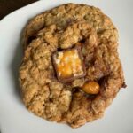 Browned Butter Oatmeal Snickers Cookies