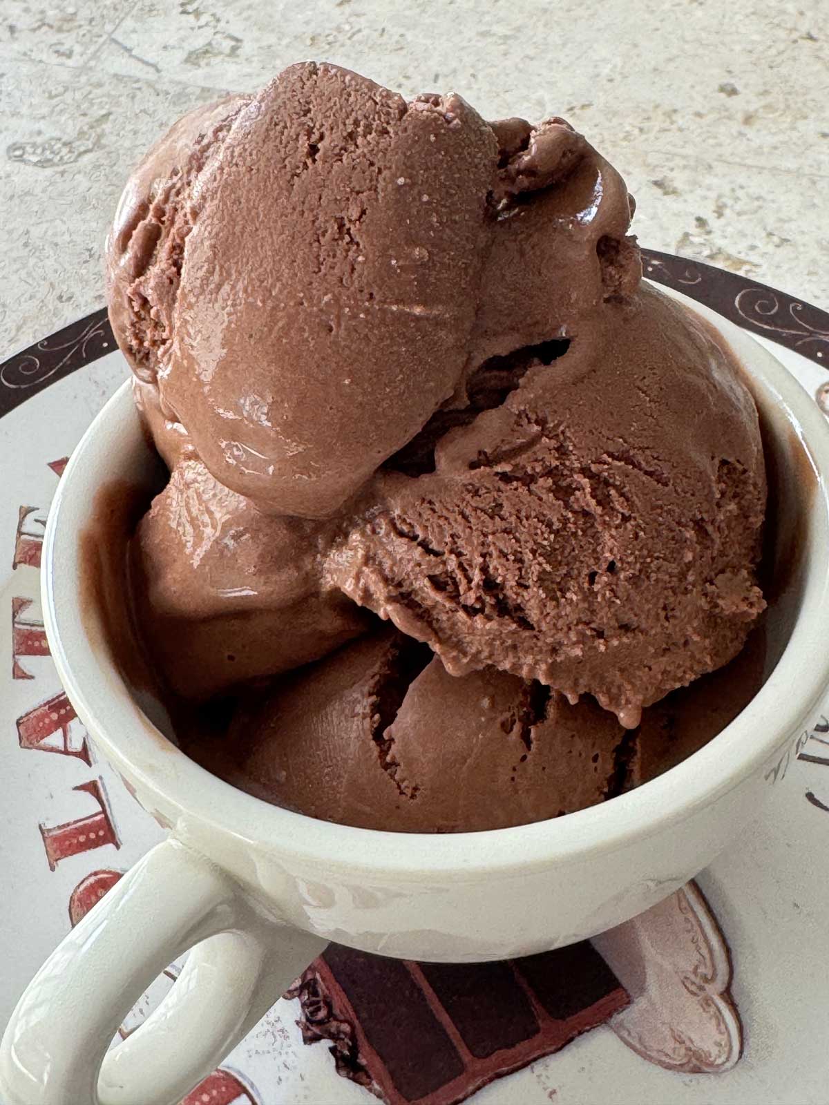 Chocolate Frozen Yogurt