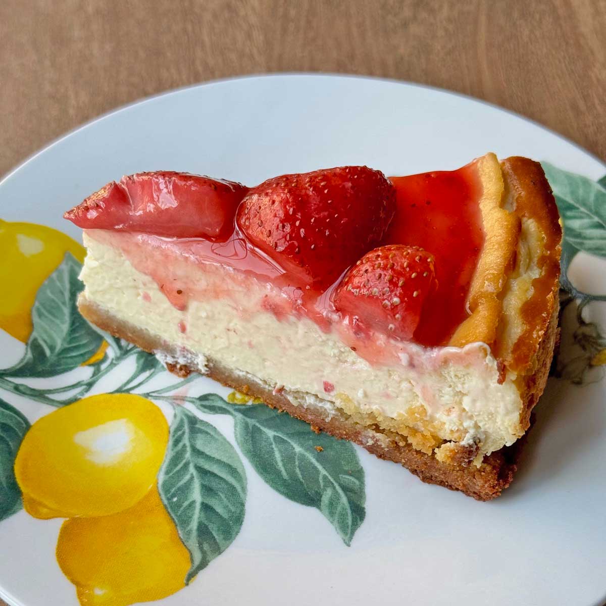 Keto Strawberry Cheesecake-image