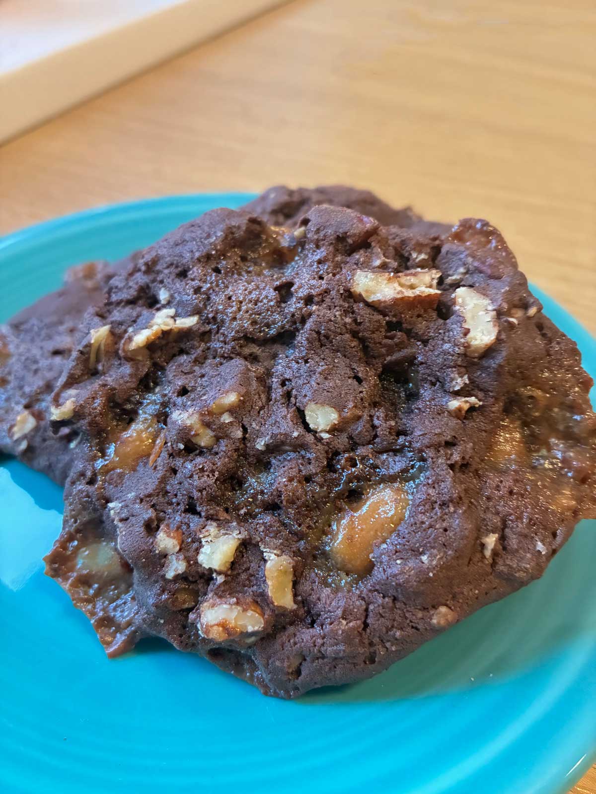 Jewel Gourmet Turtle Brownie Cookies