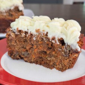 Almond Flour Carrot Cake with Cream Cheese Frosting recipe