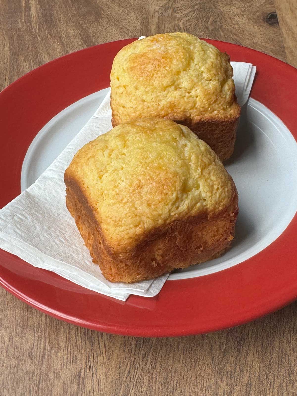 Cake Mix Corn Muffins like Boston Market's cornbread.