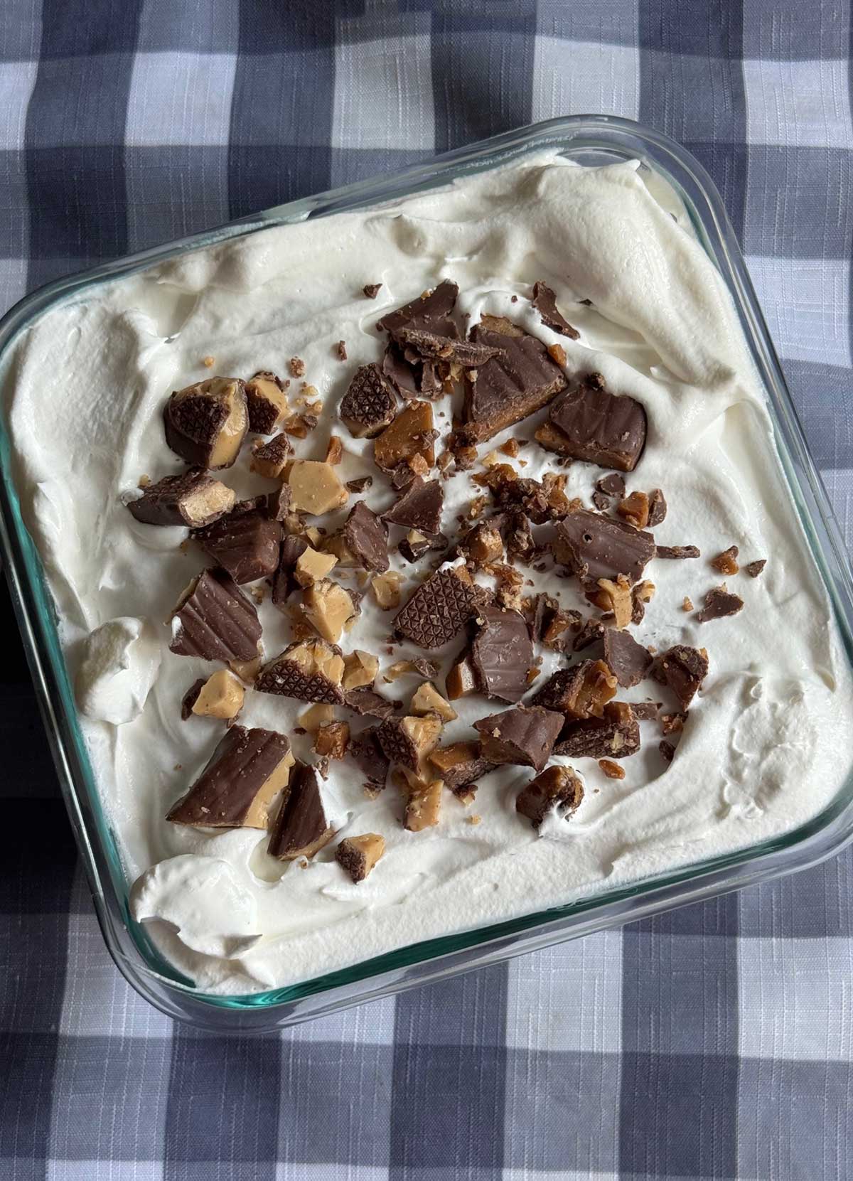 Heath Bar Ice Cream Sandwich Cake recipe