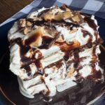 Ice Cream Sandwich Cake with Crushed Heath Bars