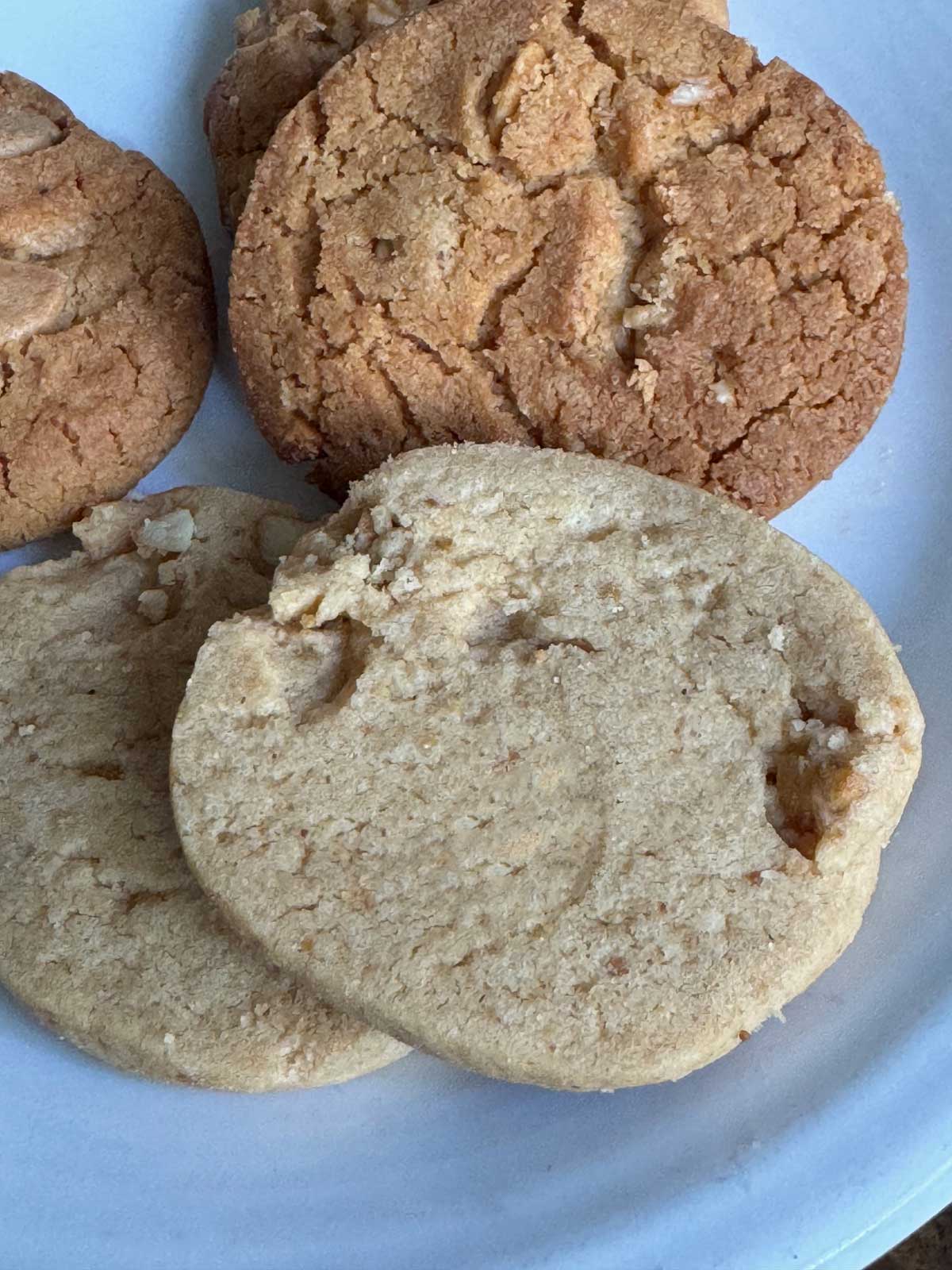 Slice and Bake Peanut Butter Cookies recipe