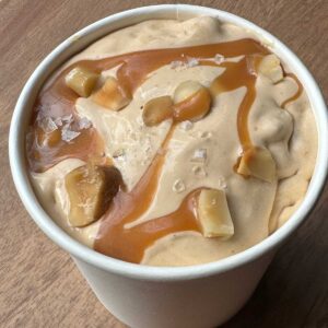 Salted Caramel Skor Bar Ice Cream recipe