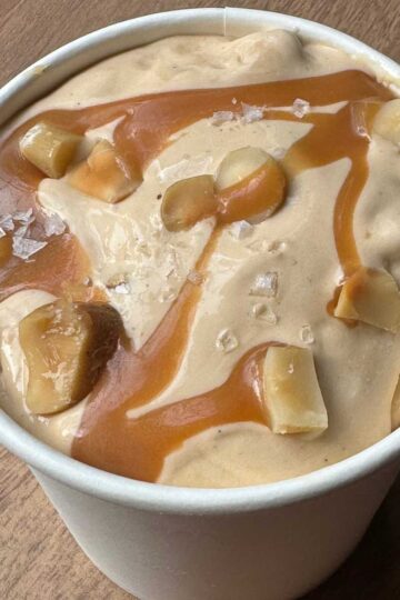 Salted Caramel Skor Bar Ice Cream recipe