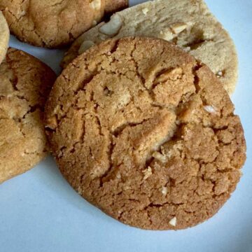 Peanut Butter Slice and Bake Cookies