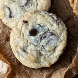 Sour Cream Chocolate Chip Cookie recipe that isn't cakey.