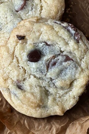 Sour Cream Chocolate Chip Cookie recipe that isn't cakey.