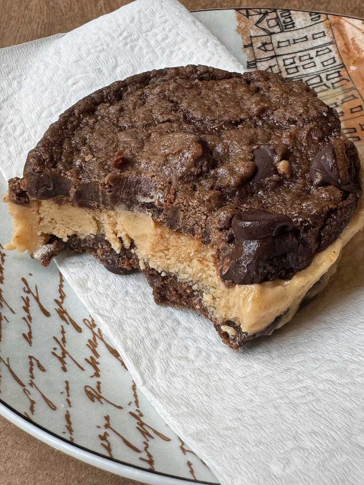 Soft and Chewy Vegan Double Chocolate Cookies are perfect for making ice cream sandwiches.