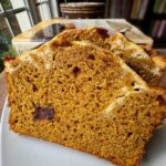 Pumpkin Date Cream Cheese Swirl Bread recipe
