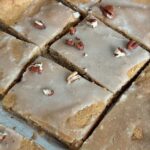 Brown Butter Maple Cookie Bars with Maple Glaze recipe
