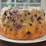 Gluten-Free Coffee Cake baked in a Bundt pan