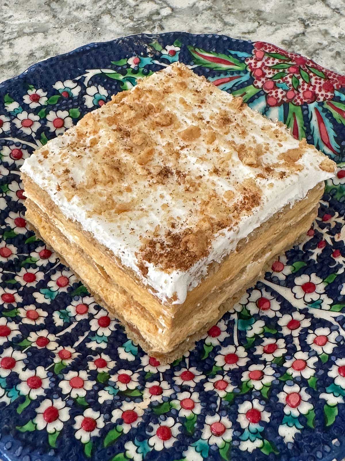 Dulce de Leche Pumpkin Eclair Cake