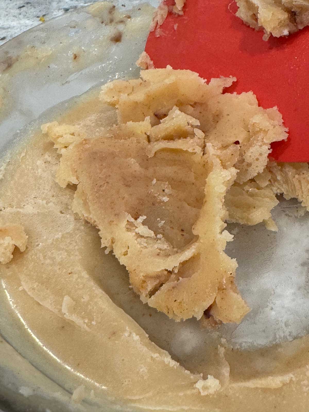 Solidified Brown Butter for cookie recipe