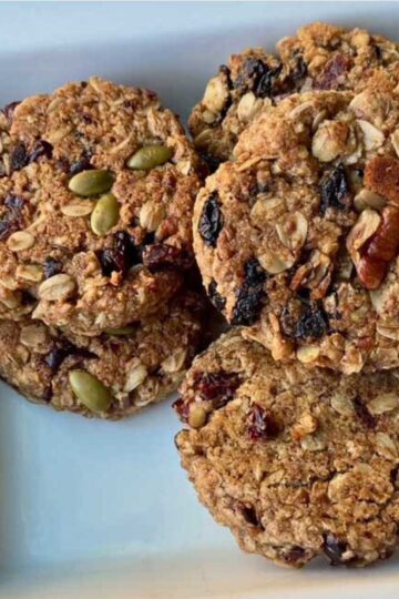 Vegan Pecan Cranberry Cookies recipe