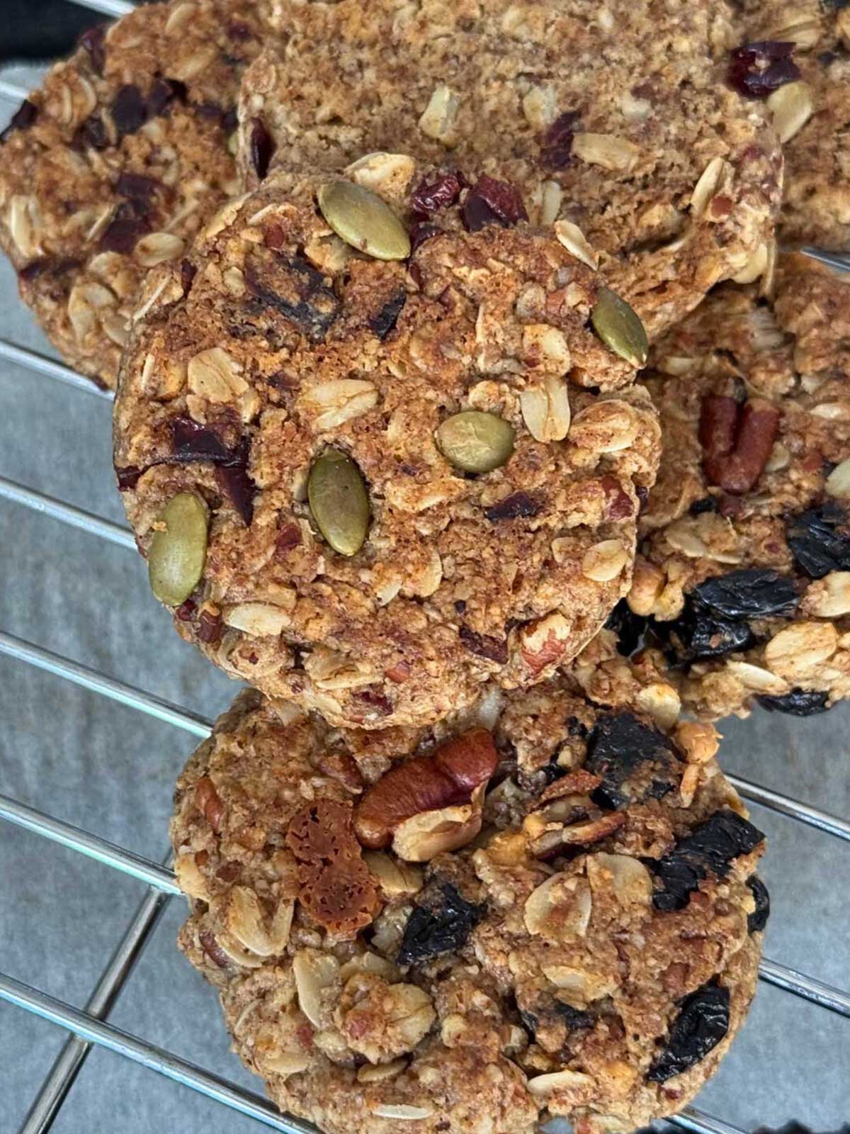 Vegan Pecan Cranberry Cookies recipe