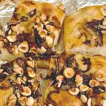 Hazelnut Caramelized Onion Focaccia recipe