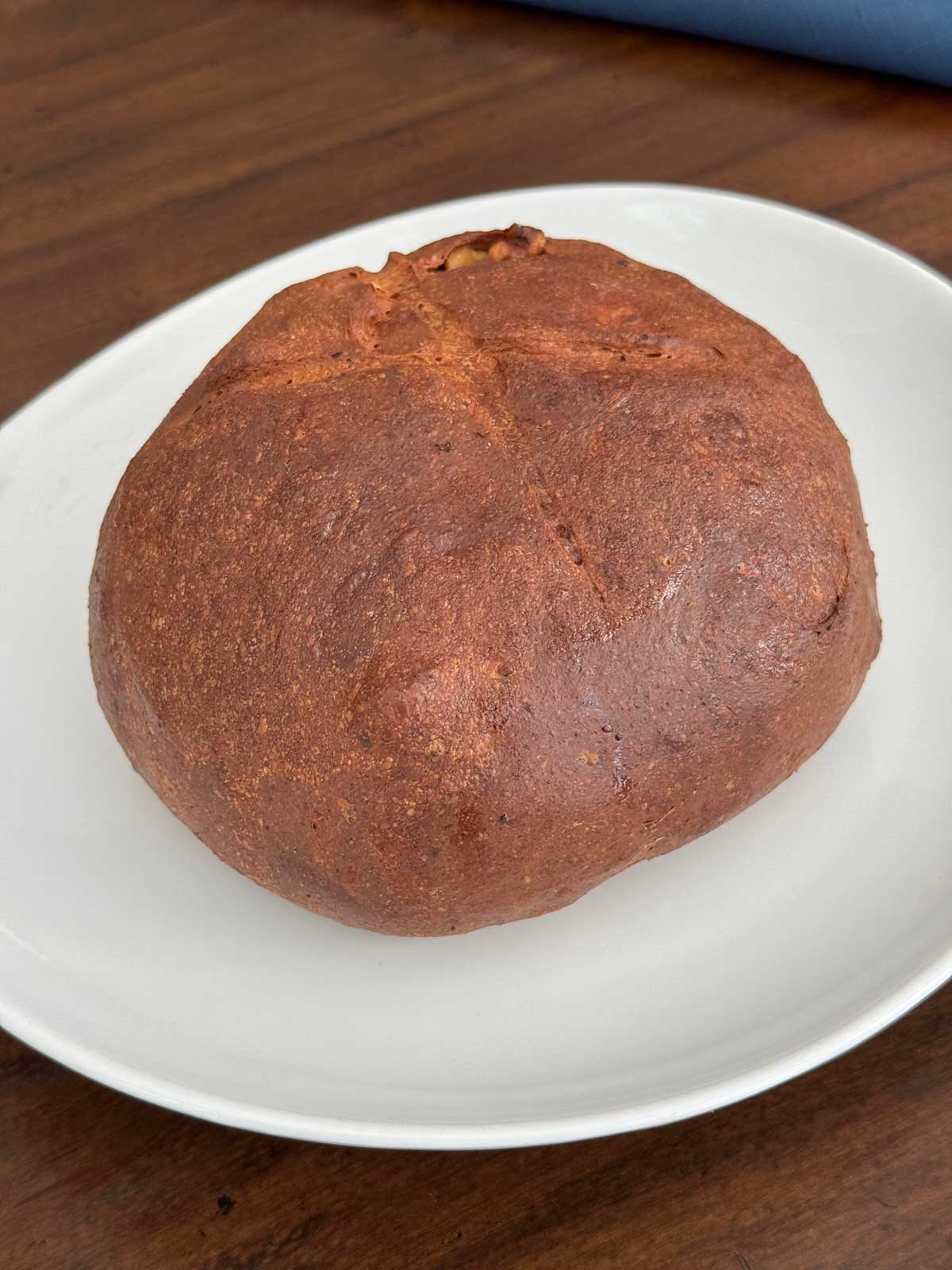 Low carb walnut bread with King Arthur Keto Wheat Flour
