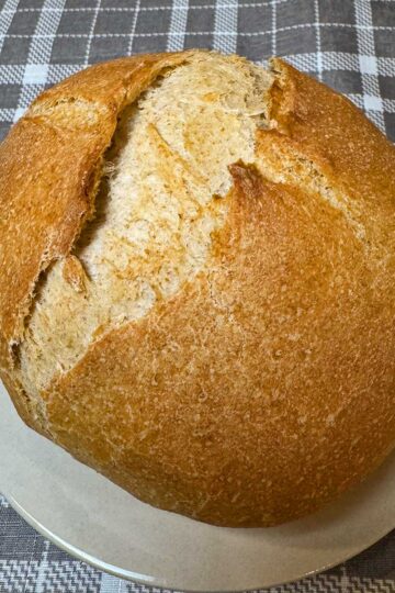 Sourdough Discard Bread Boule