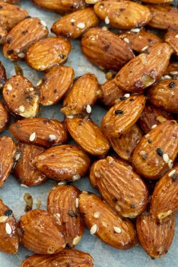 Everything Spiced Almonds recipe from Russ & Daughters