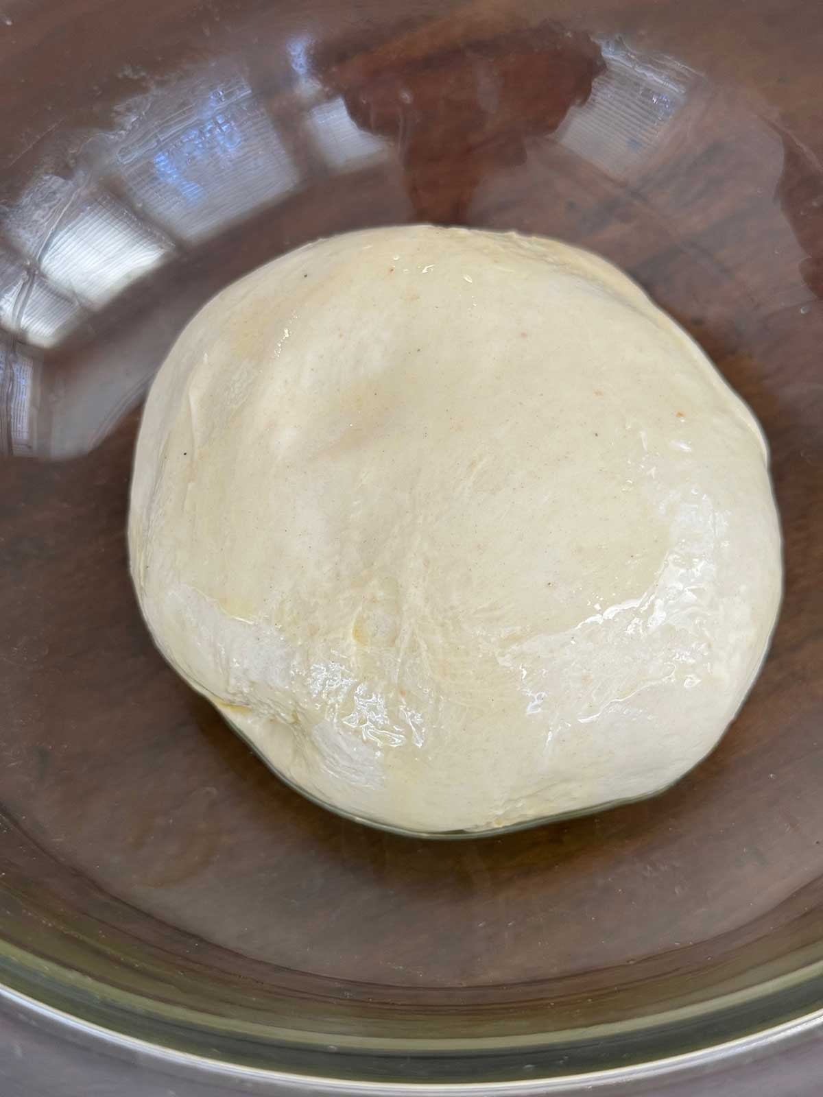 Sourdough discard boule dough