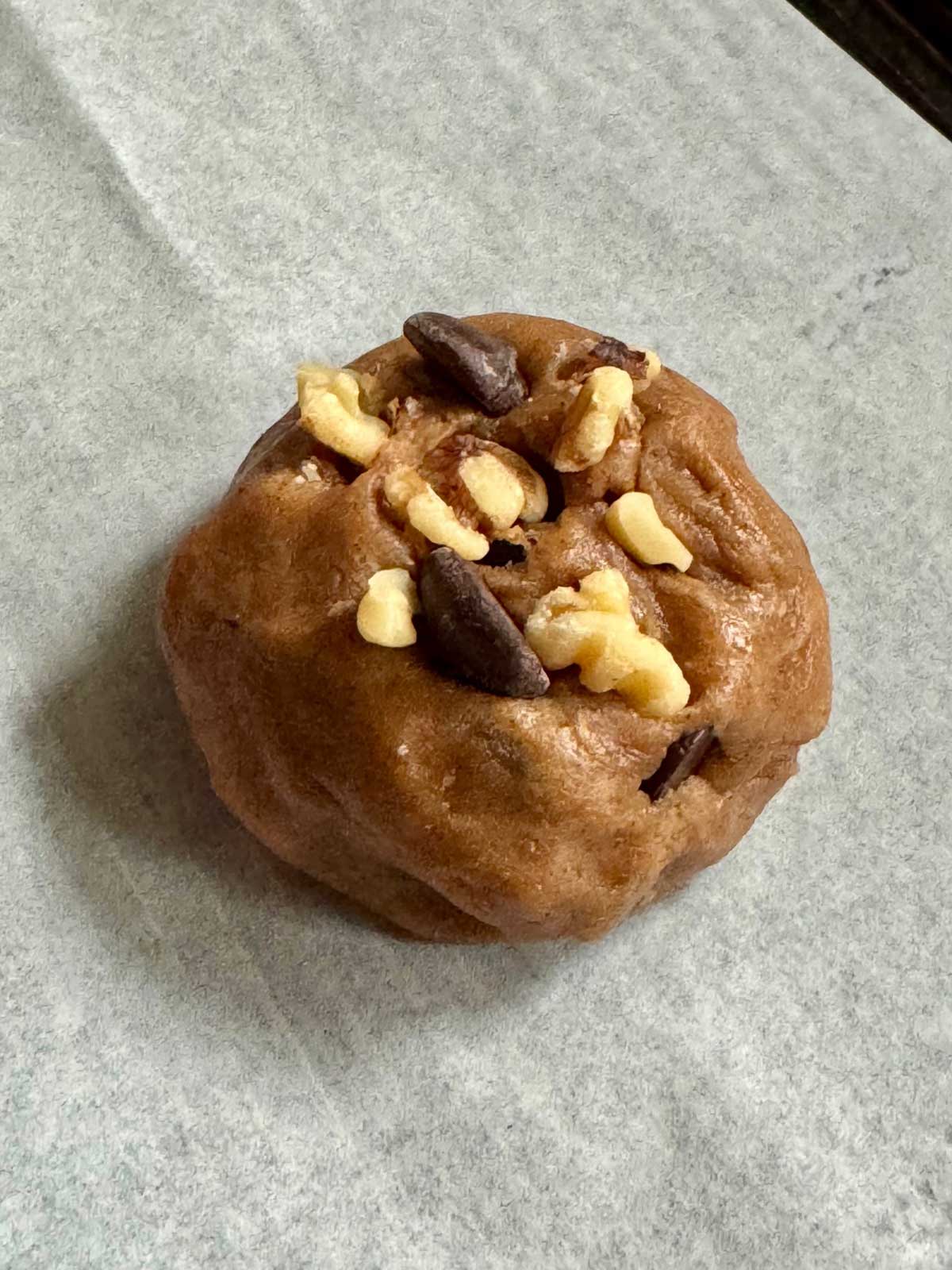Flax Chocolate Chip Cookie Dough