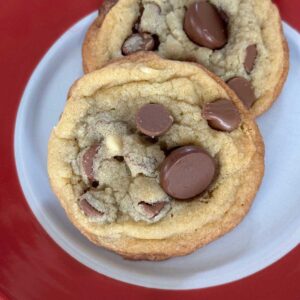 Chewy Malted Milk Chocolate Chip Cookies