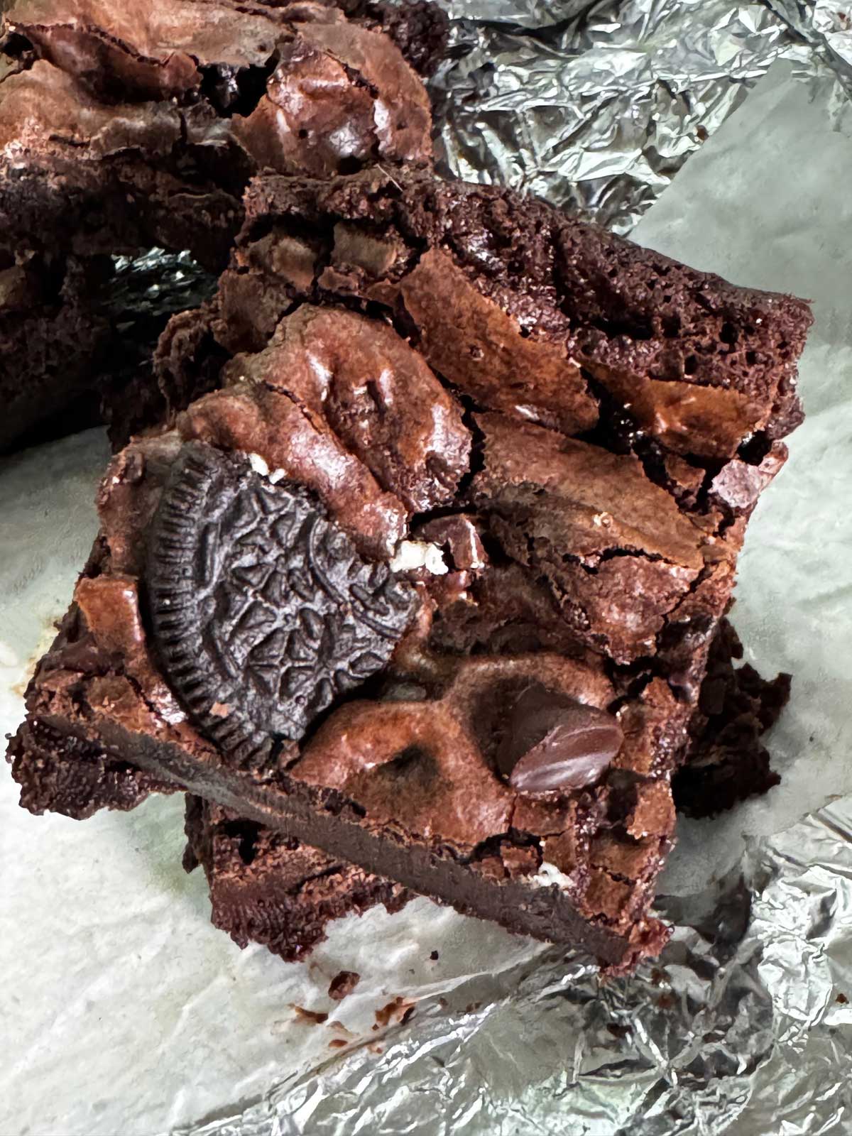 Egg Free Oreo Brownies
