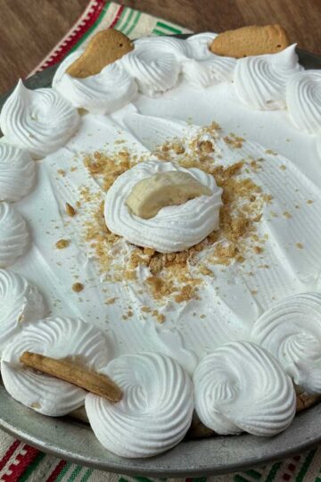 Banana Cream Pie recipe inspired by Luby's