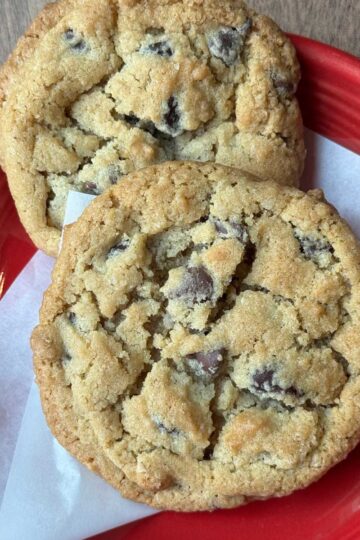 Chocolate Chip Cookies Cockaigne recipe adapted from The Joy of Cooking.