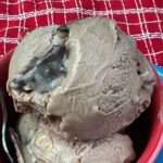 Nutella Ice Cream Recipe with chocolate hazelnut flavored chunks.