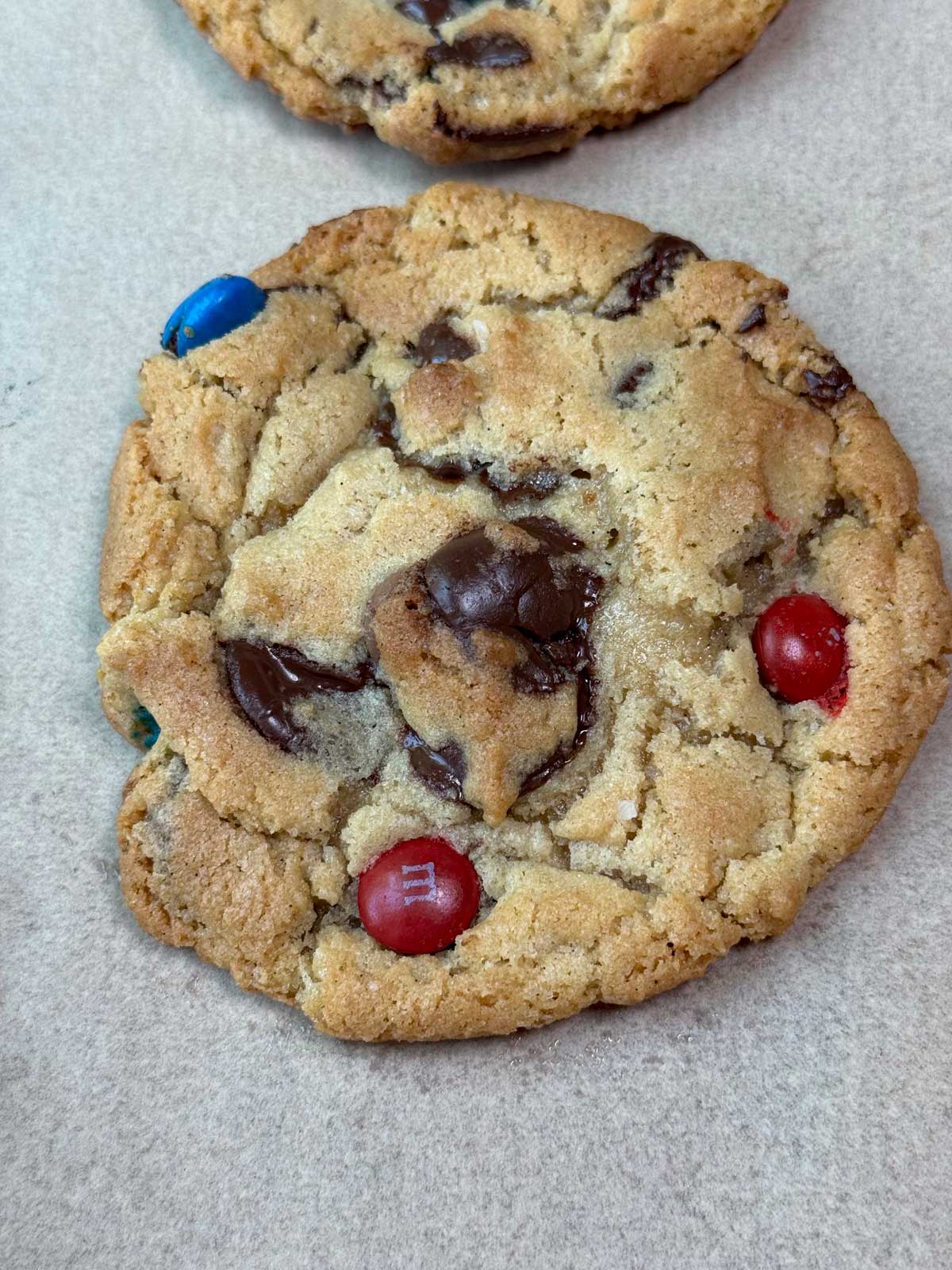 Raleigh bakery style chocolate chip cookies from The Wilmoore Cafe.