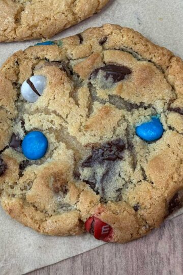Big Chewy Chocolate Chip Cookie recipe originally from David Fowle of Raleigh